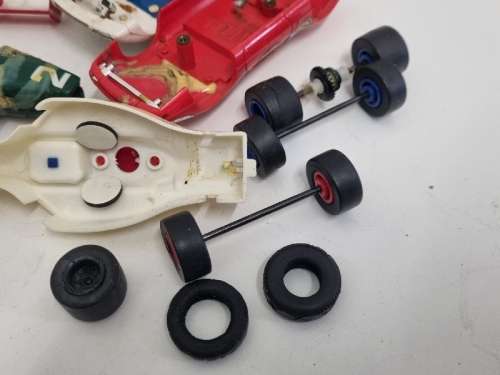 Scalextric car parts lot - see pictures