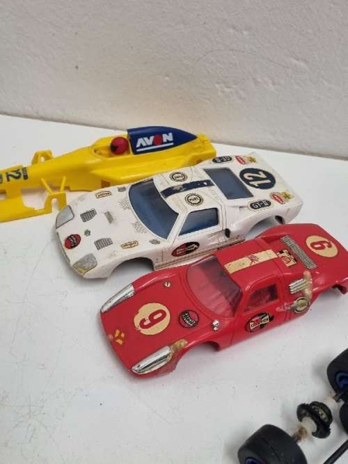Scalextric car parts lot - see pictures