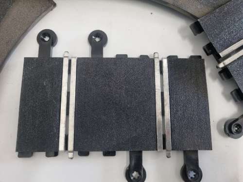 12 x Vintage Scalextric Tracks - Hornby Tracks - Design nr: 907789 - Made in England