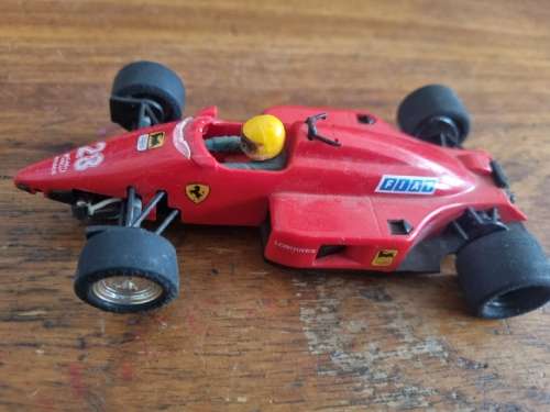 Scalektric Slot Car - Ferrari F1 / 87 - Working - See pictures