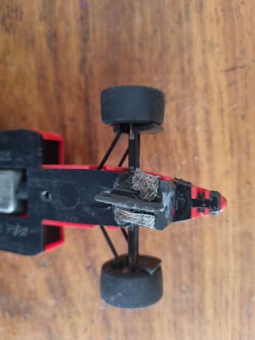 Scalektric Slot Car - Ferrari F1 / 87 - Working - See pictures