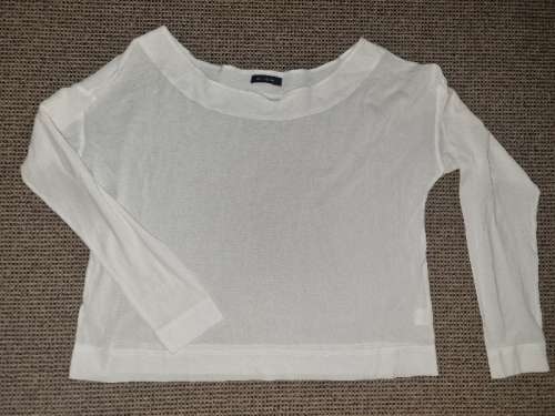 White Slick Basic top