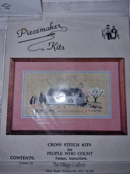 14 x Cross Stitch Kits - Includes Pattern and Instructions