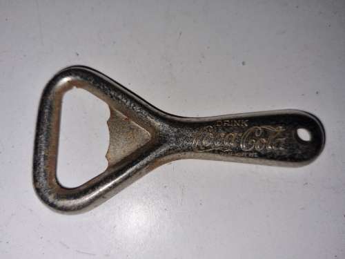 Vintage Coca-Cola bottle opener - Rusted