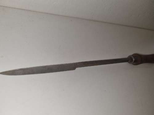 Bearing Scraper Tool with wooden handle - 39cm