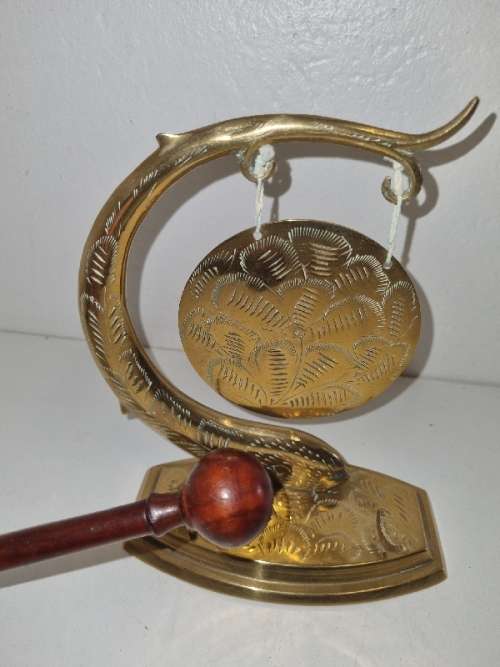 Beautiful Solid Brass Dinner Gong