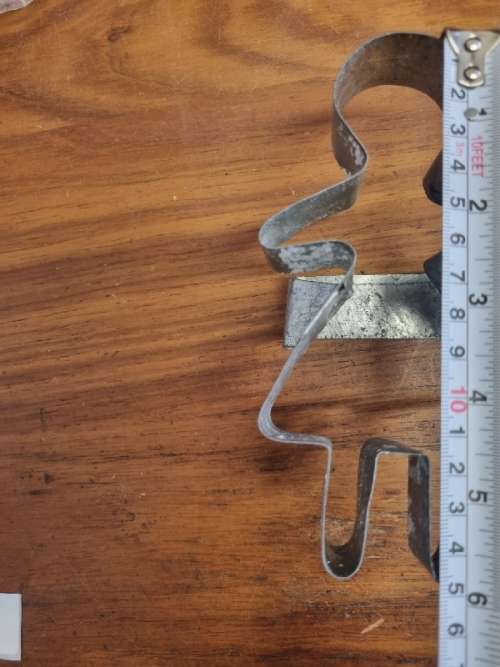 2 x Vintage Cookie Cutters - Man & Woman