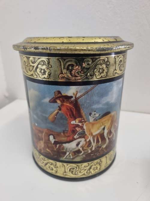 Beautiful Vintage Tin - Height - 15cm