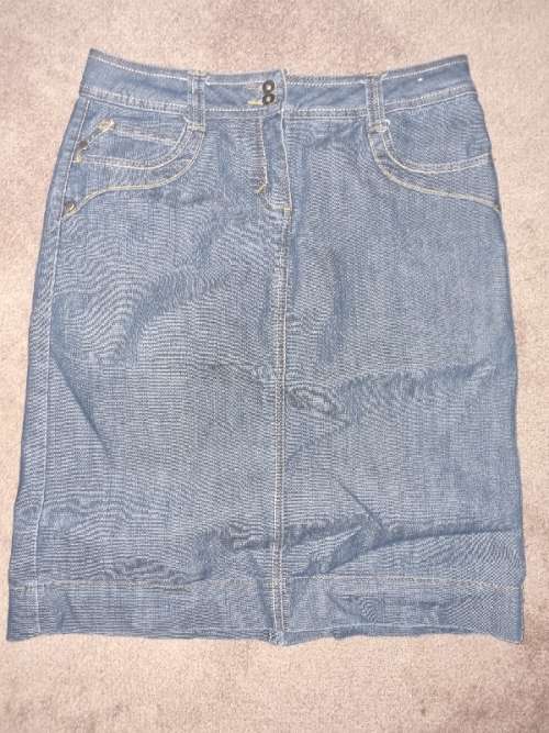 Woolworths Denim Skirt - Size 12
