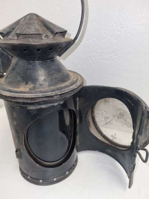 Vintage Railway Signal Lamp - SAR / SAS