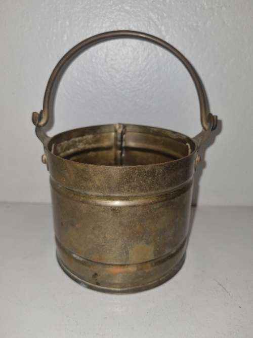 Handmade Lustre Ware Solid Brass Item - Cape Town - Height - 9.5cm