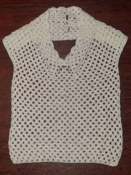 Vintage Crochet Baby Bib