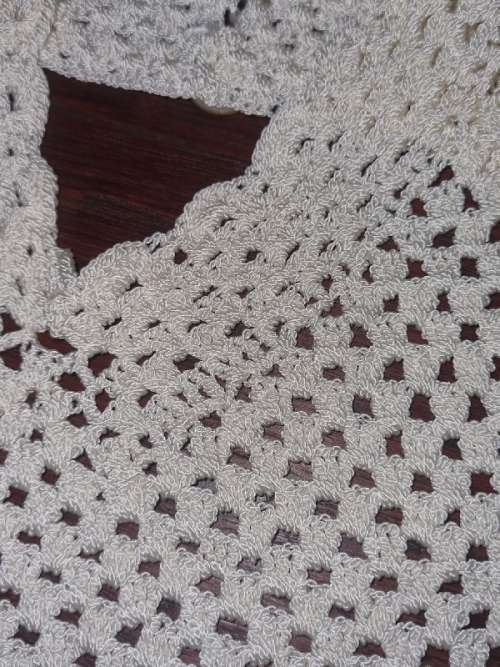 Vintage Crochet Baby Bib