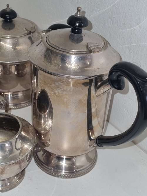 Vintage 4 Piece Silver Plated Tea / Coffee Set - Made in England