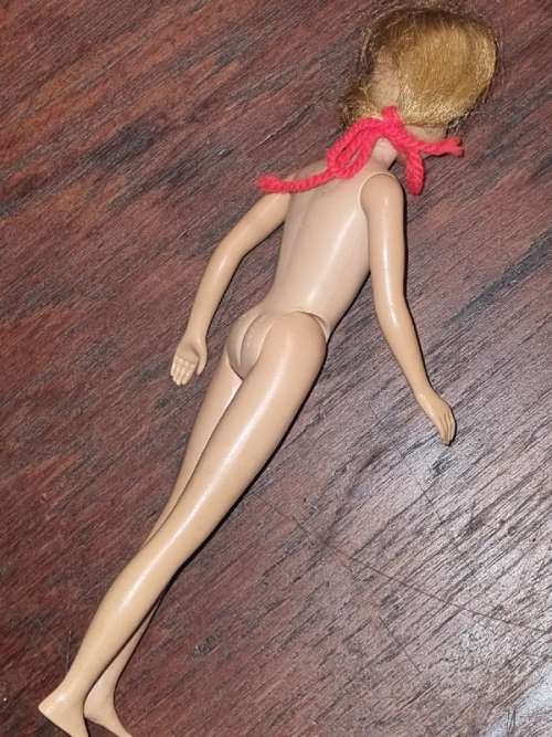 Vintage Original 1963 Barbie Skipper Doll - Mattel Inc. with extra clothes and shoes