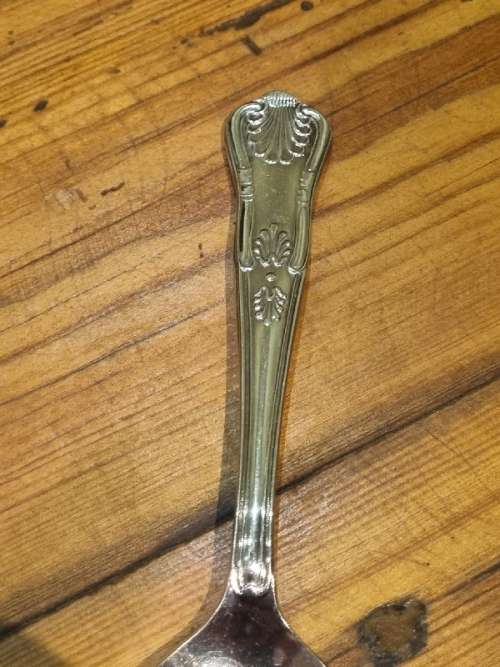 Beautiful Vintage  Silver Plated Sugar Spoon