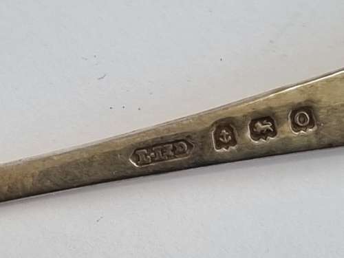 Hallmarked Silver Baby Food Pusher - 11.7g