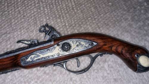 Beautiful Replica Flintlock Pistol - Great Condition - Great detail