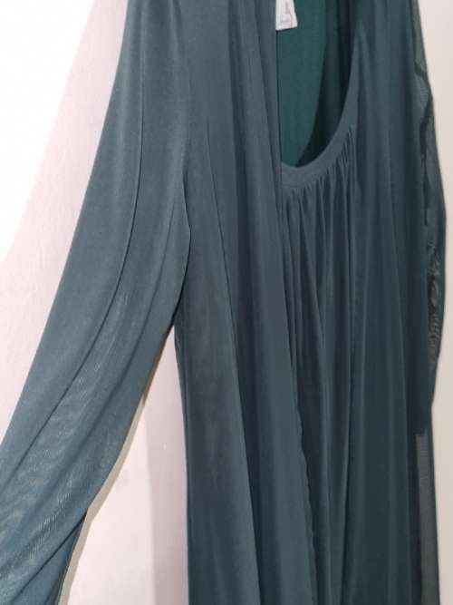 Beautiful Jacoba 2 Piece Set - Dress and Jacket - Bottle Green - Size 42