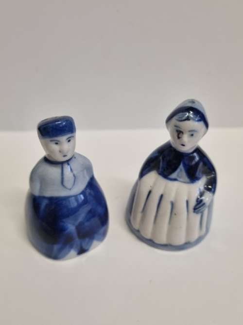 Delft Salt and Pepper Set - Man and Woman - Small