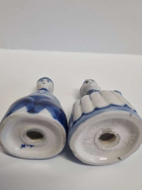 Delft Salt and Pepper Set - Man and Woman - Small