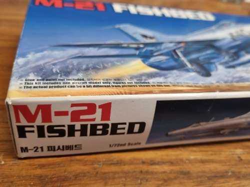 M-21 Fishbed - Academy Hobby Model Kit - 1/72  Scale