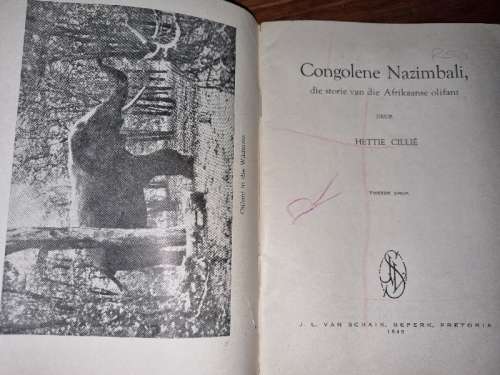 Dieretuin-Stories - Congolene Nazimbali die Afrikaanse Olifant - Hettie Cillie - 1949