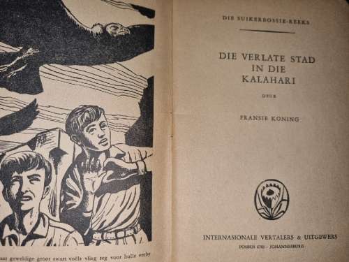 Die verlate stad in die kalahari - Fansie Koning - Suikerbossie-Reeks