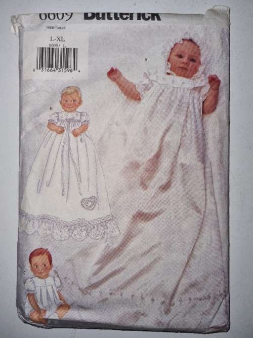 Butterick Christening Dress Pattern