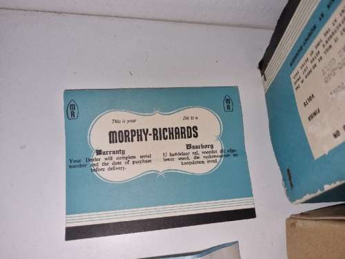 Vintage Morphy Richards Hair Dryer - In Original Box - Working - Retro