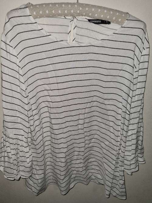 Woolworths Striped Top - Size 16