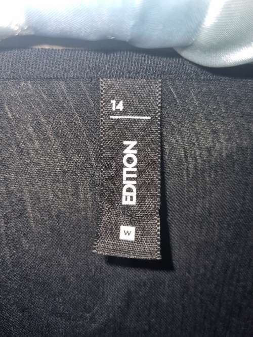 Black Woolworths Edition Top - Size 14