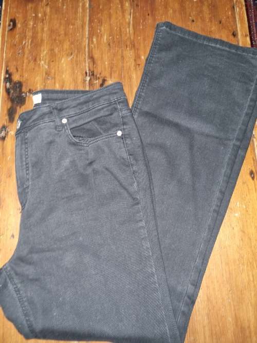 RE: Black Flare High Rise Jeans - Woolworths - Size 16