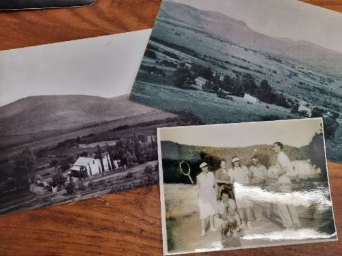 3 x Large Vintage Photos - Black & White