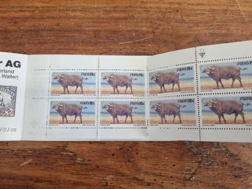 SWA Stamp Booklet 10 x 12c stamps - 1985