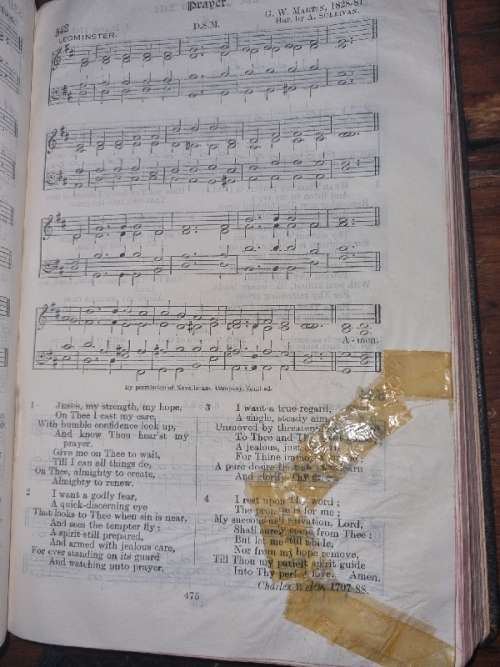The Methodist Hymn Book with Tunes