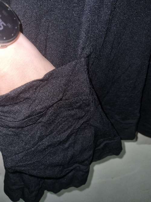 Metalicus Australia Black Stretchy Comfy Top - Free Size - Will Fit S - L