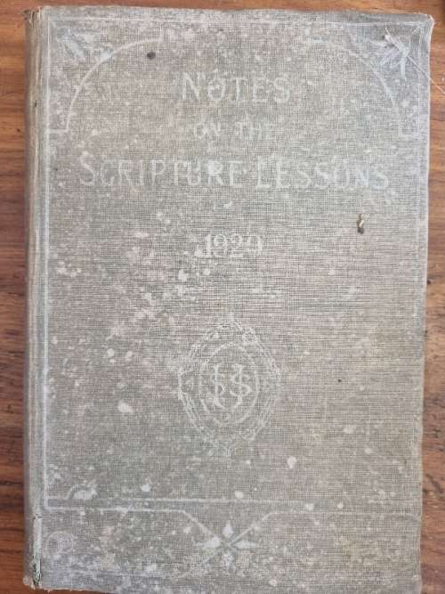 Notes on the Scripture Lessons for the Year 1920