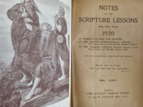 Notes on the Scripture Lessons for the Year 1920