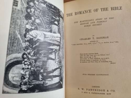 The Romance of The Bible - Charles T Bateman - 1903