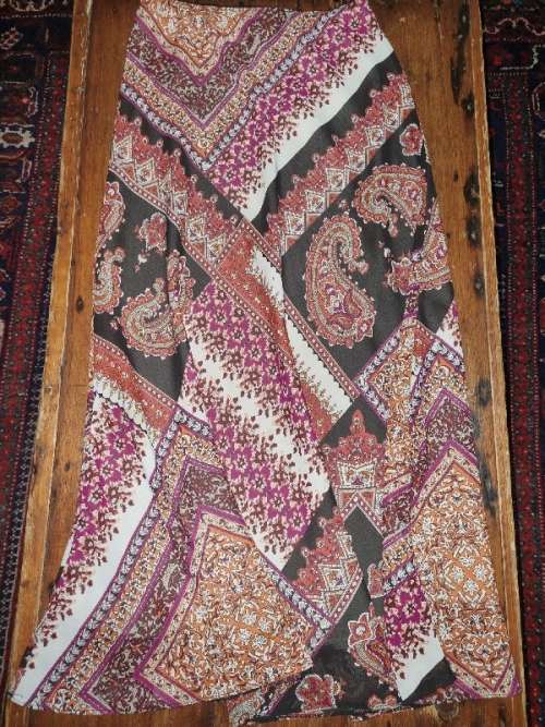 Woolworths Skirt with Paisley detail - Size 6