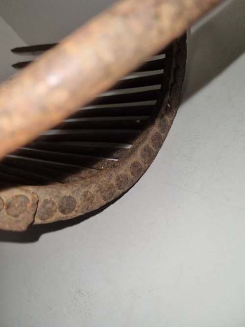 Antique Forged Coal Fork - 61cm