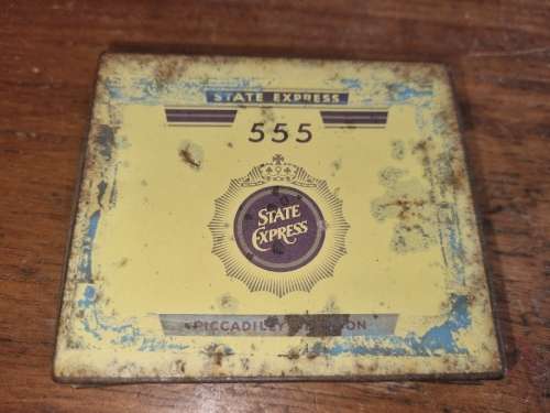 State Express 555 Cigarette Tin