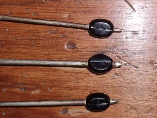 3 x EPNS Coffee Bean Spoons