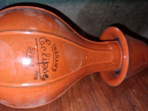 Vintage Ingram`s Eclipse Whirling Spray - Vaginal Syringe - In Original box - Great Find!!