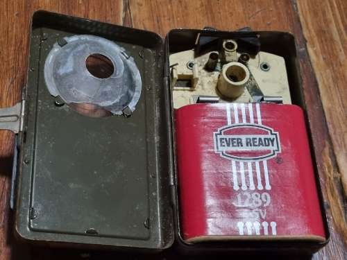 Vintage Diamon Light with Vintage Battery - See pictures