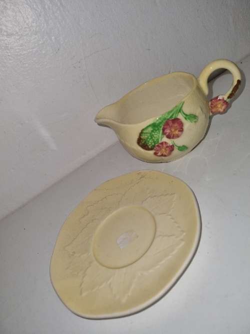 Small Vintage Carltonware Jug with saucer  - Beautiful - Carlton Ware