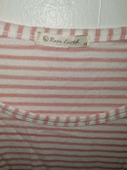 Rare Earth Striped Top - Size 18