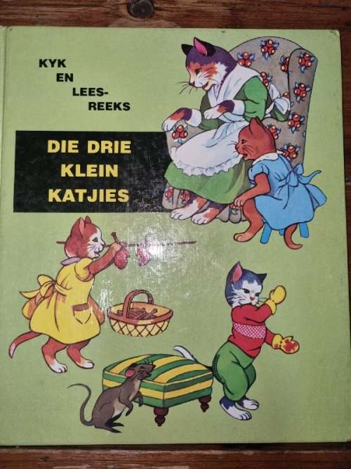Die Drie Klein Katjies - Kyk en leesreeks