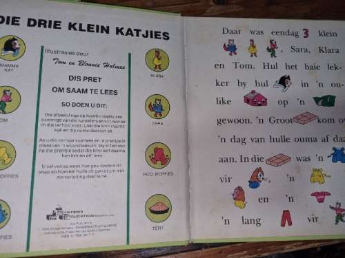 Die Drie Klein Katjies - Kyk en leesreeks